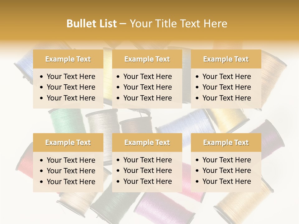Tool Color Needle PowerPoint Template