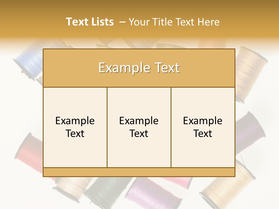 Tool Color Needle PowerPoint Template