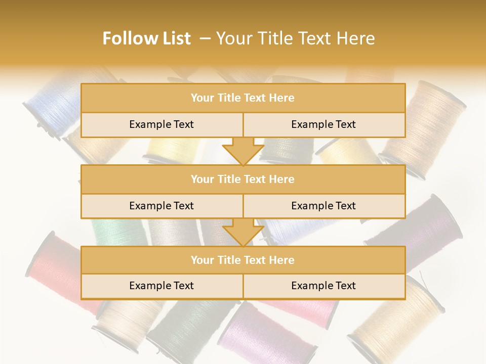 Tool Color Needle PowerPoint Template