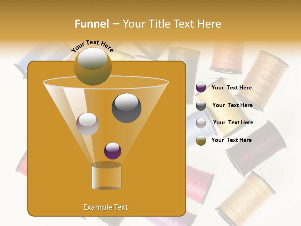 Tool Color Needle PowerPoint Template