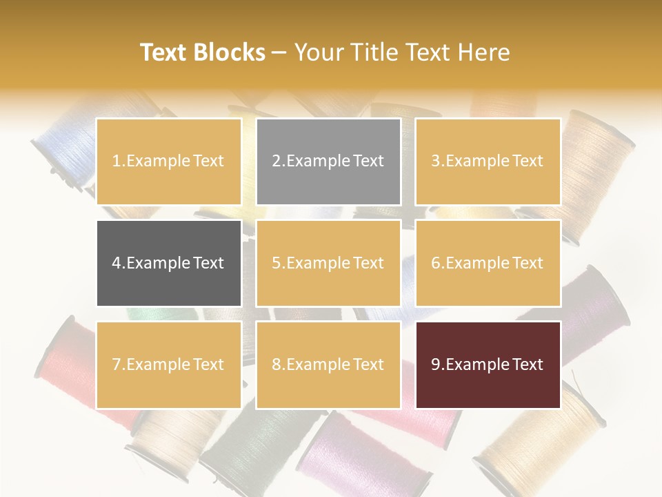 Tool Color Needle PowerPoint Template