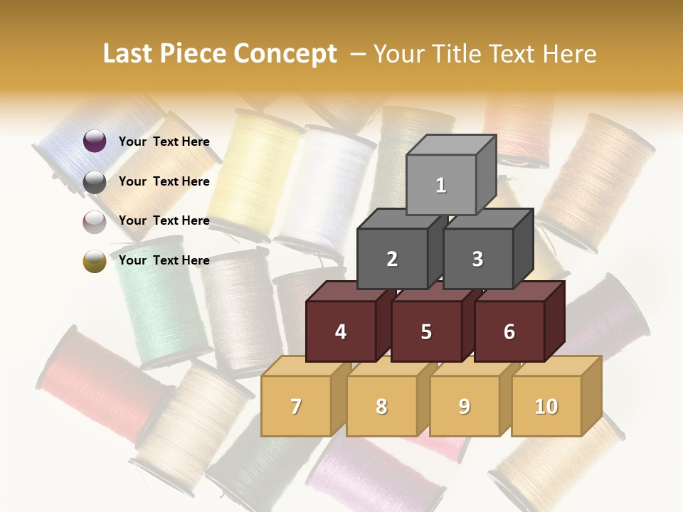 Tool Color Needle PowerPoint Template