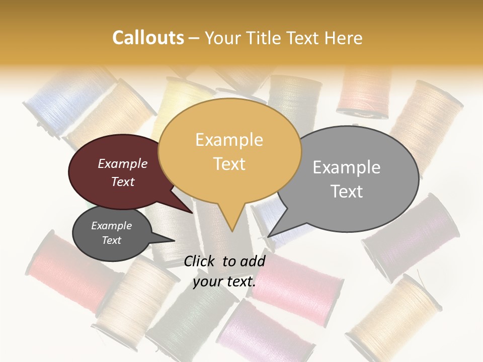 Tool Color Needle PowerPoint Template