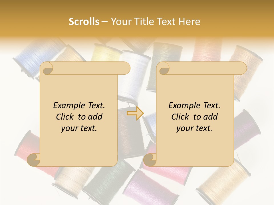 Tool Color Needle PowerPoint Template