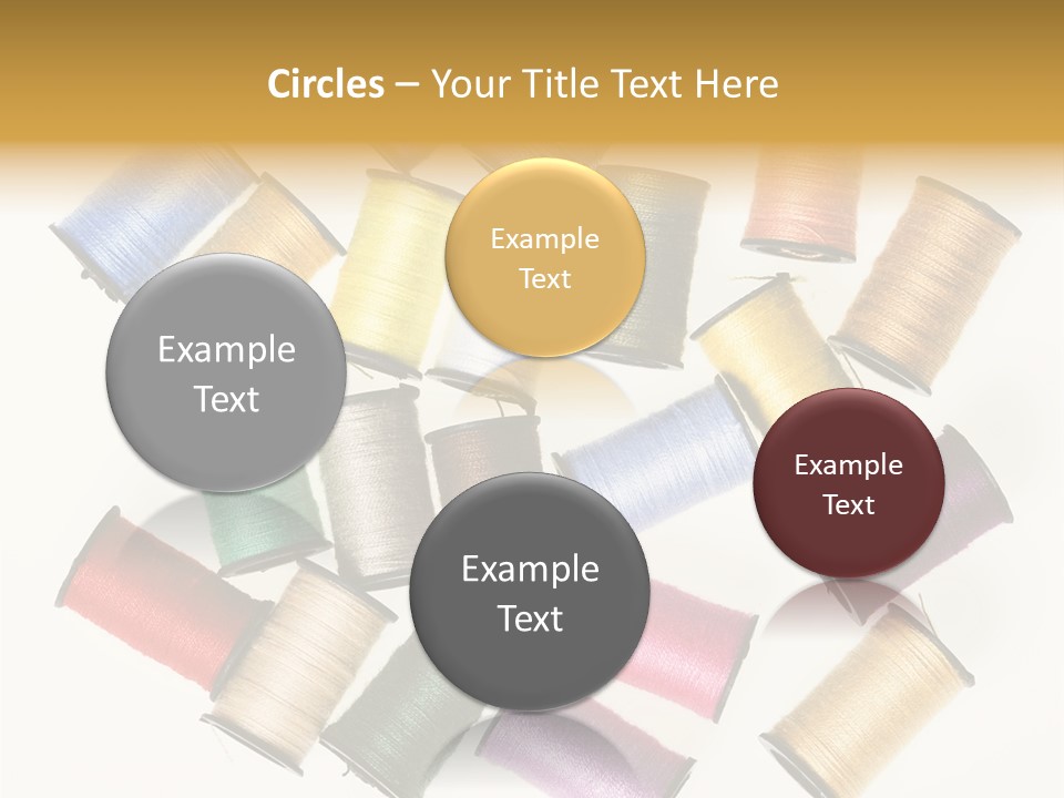 Tool Color Needle PowerPoint Template