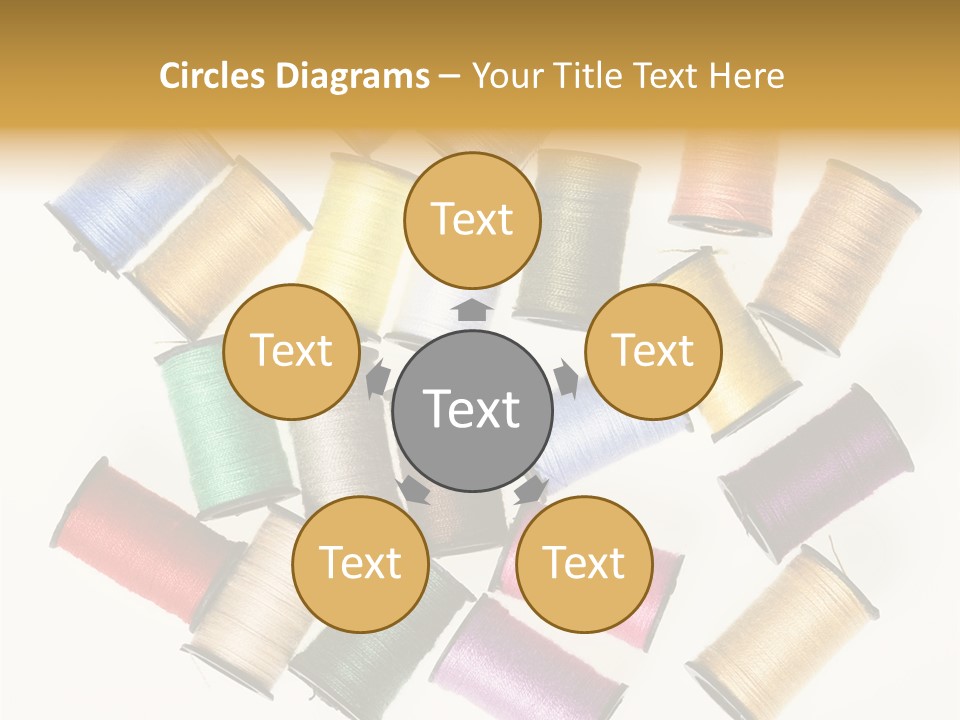 Tool Color Needle PowerPoint Template