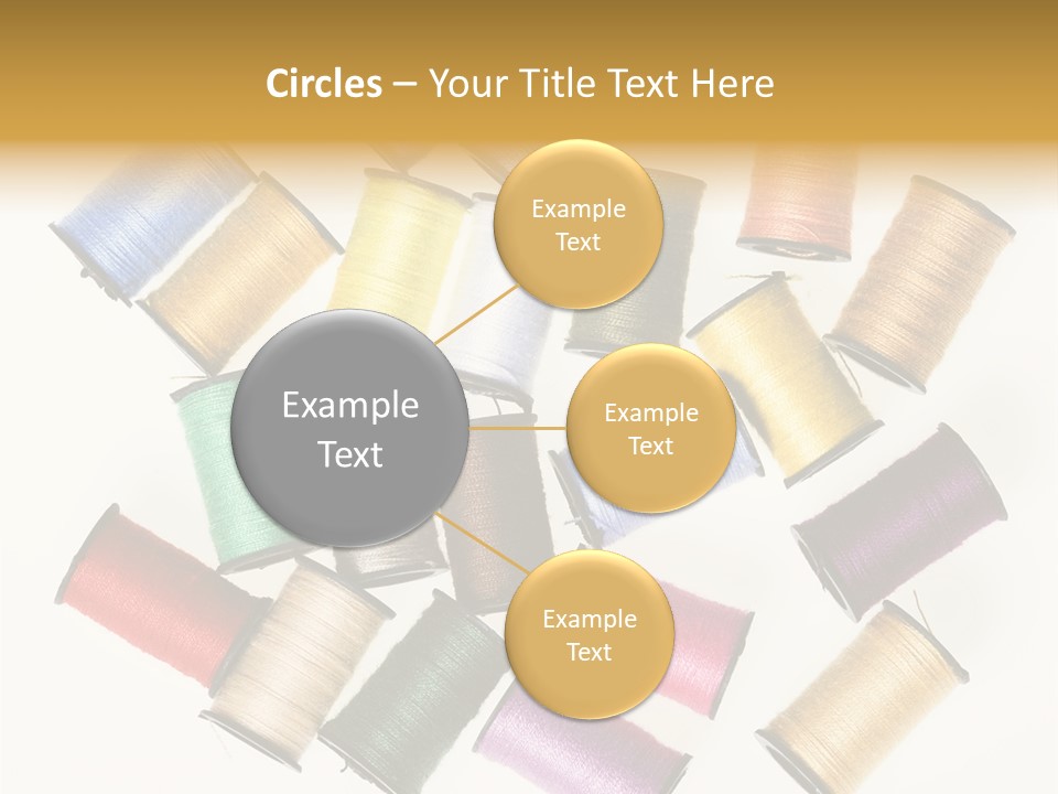 Tool Color Needle PowerPoint Template