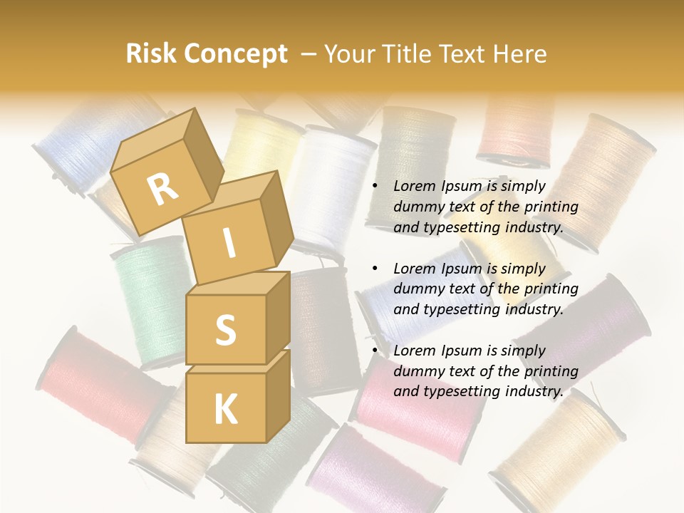 Tool Color Needle PowerPoint Template