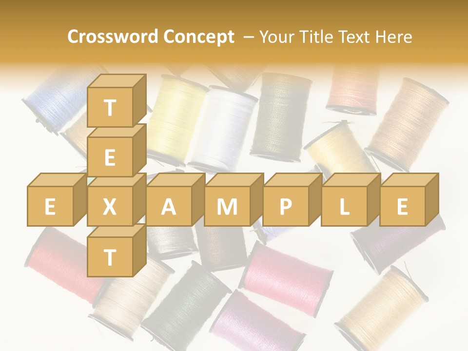 Tool Color Needle PowerPoint Template