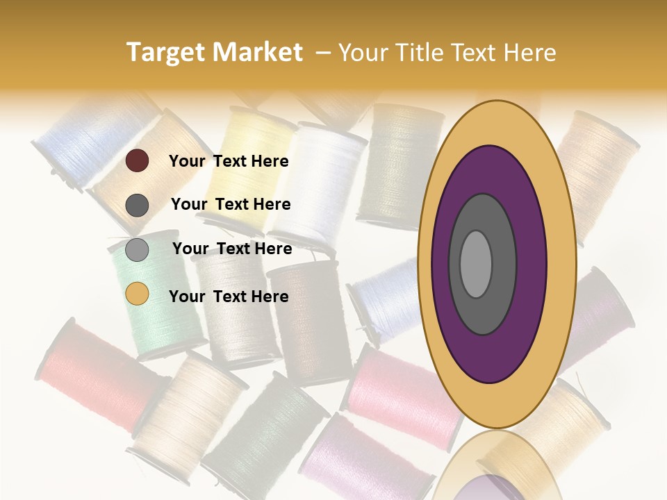 Tool Color Needle PowerPoint Template