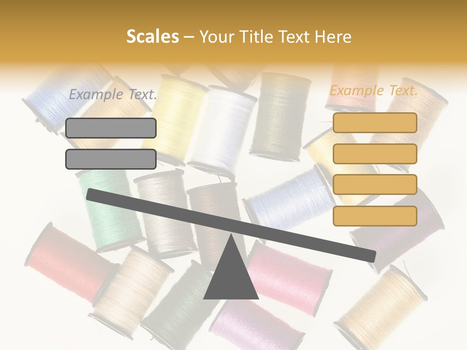 Tool Color Needle PowerPoint Template