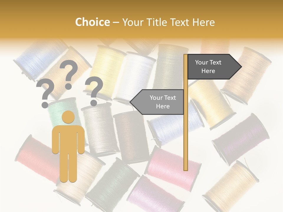 Tool Color Needle PowerPoint Template