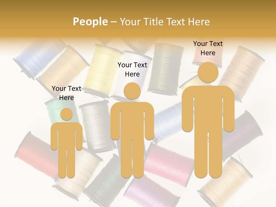 Tool Color Needle PowerPoint Template