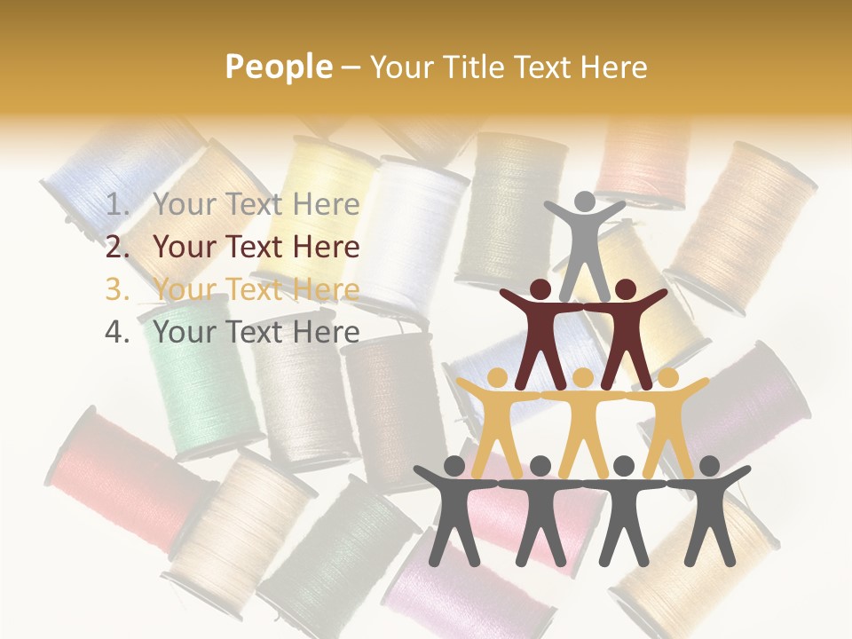Tool Color Needle PowerPoint Template