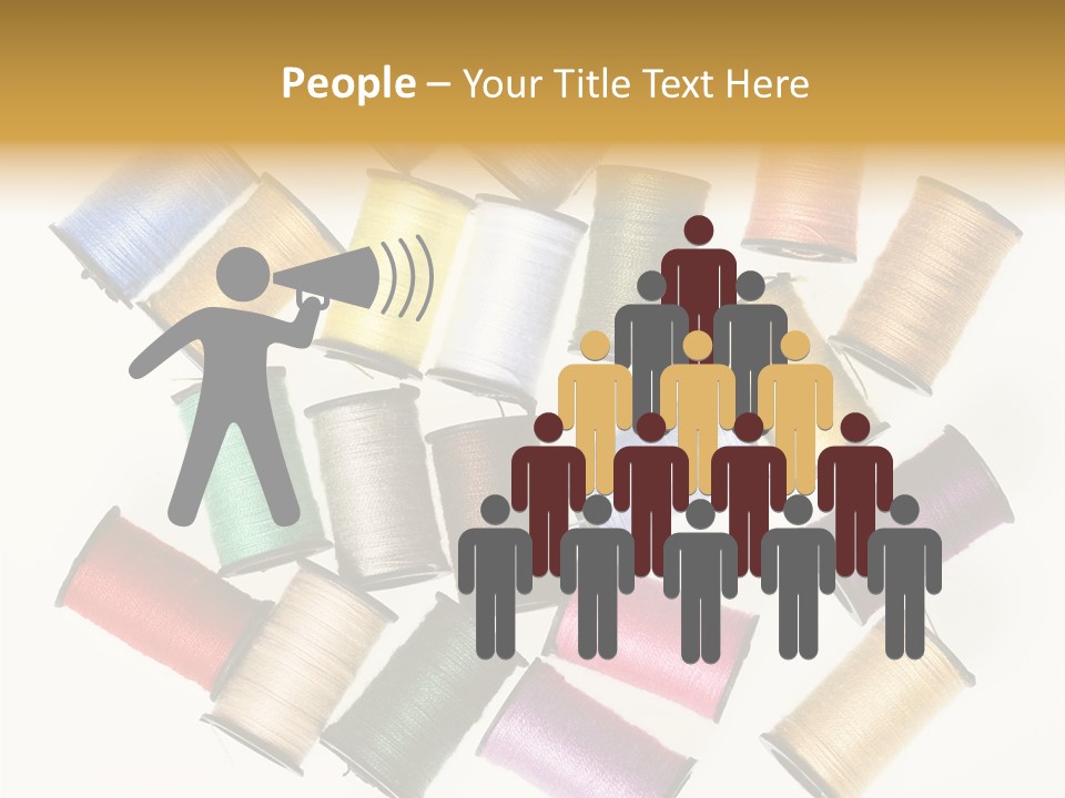 Tool Color Needle PowerPoint Template