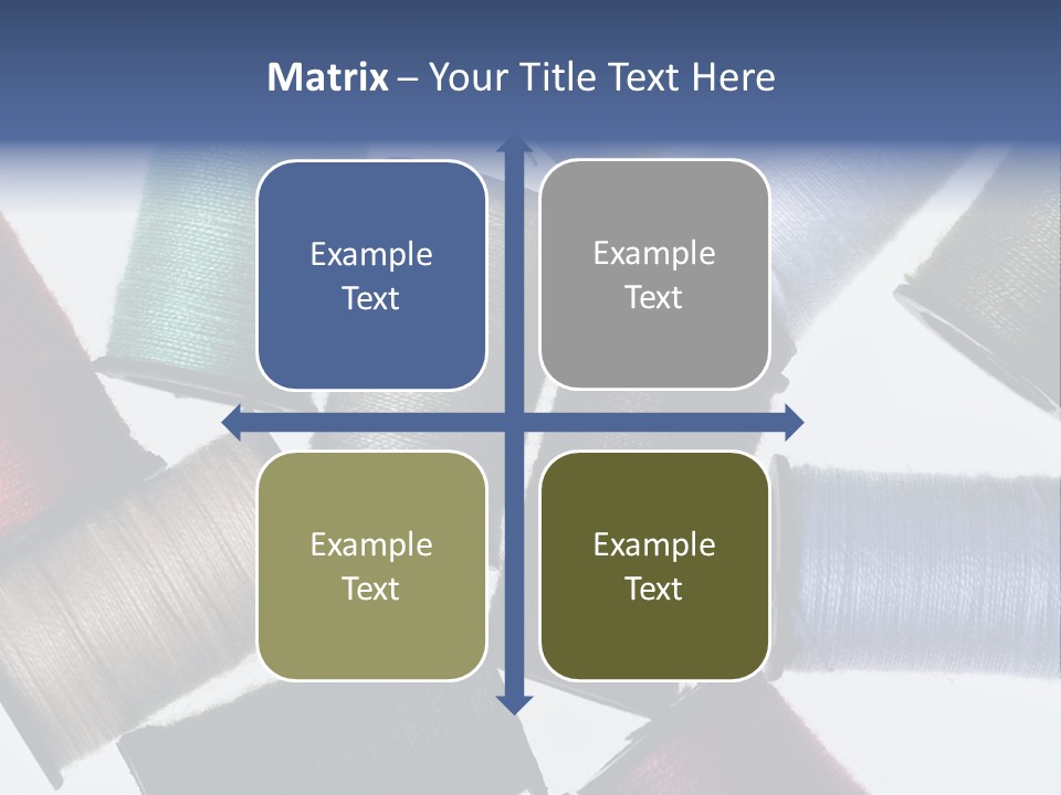 Needle Image Crafly PowerPoint Template