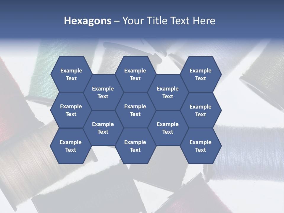 Needle Image Crafly PowerPoint Template