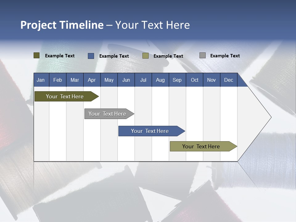 Needle Image Crafly PowerPoint Template