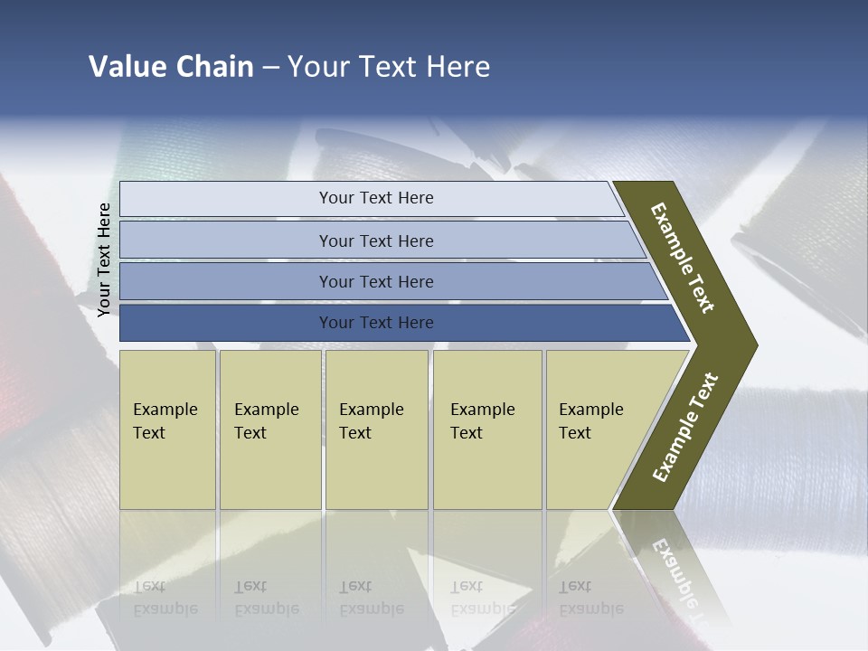 Needle Image Crafly PowerPoint Template