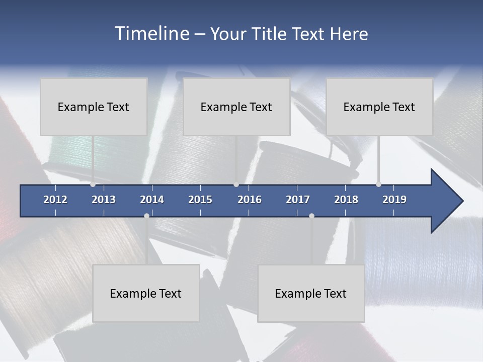 Needle Image Crafly PowerPoint Template