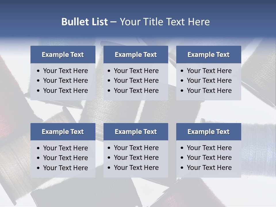 Needle Image Crafly PowerPoint Template