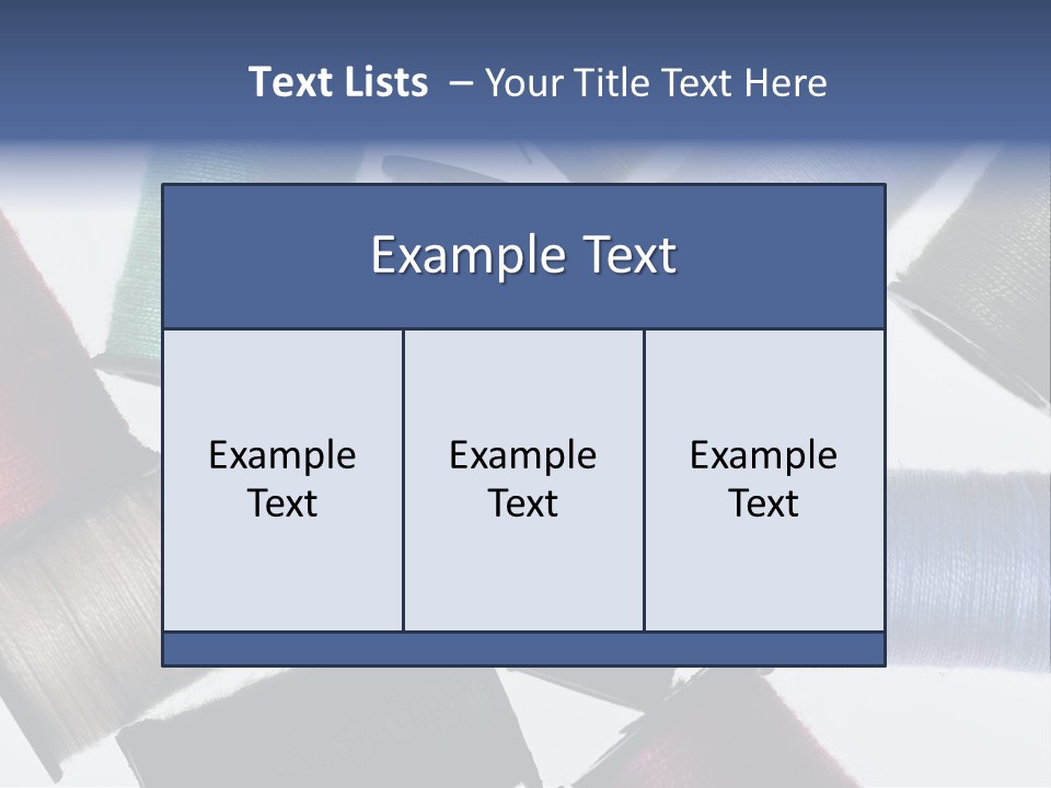 Needle Image Crafly PowerPoint Template