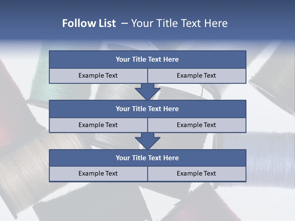 Needle Image Crafly PowerPoint Template