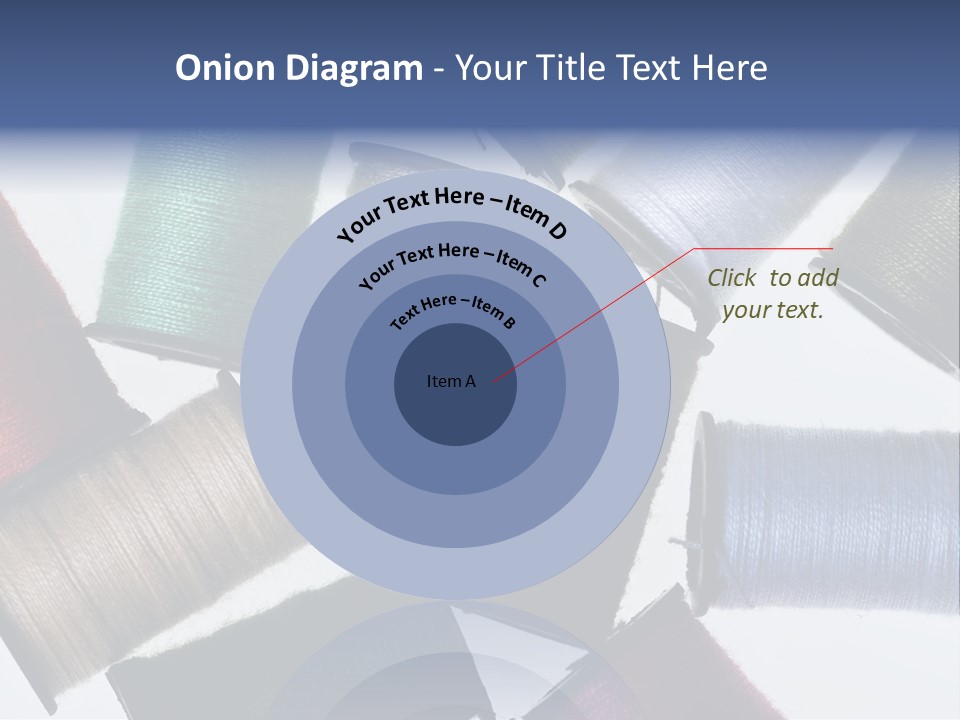 Needle Image Crafly PowerPoint Template