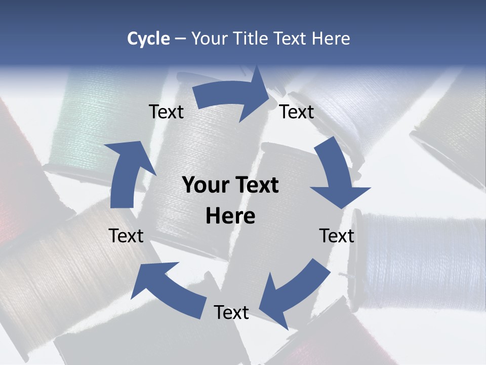 Needle Image Crafly PowerPoint Template