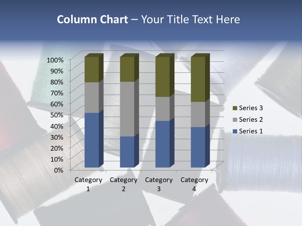 Needle Image Crafly PowerPoint Template