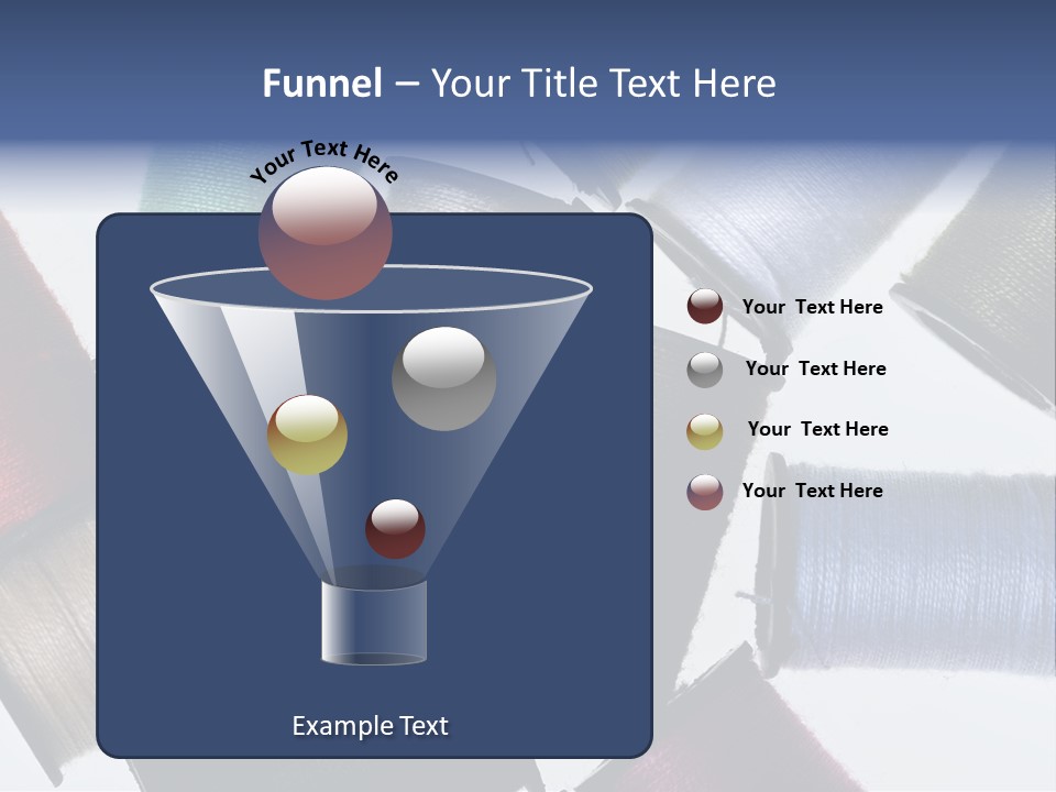 Needle Image Crafly PowerPoint Template