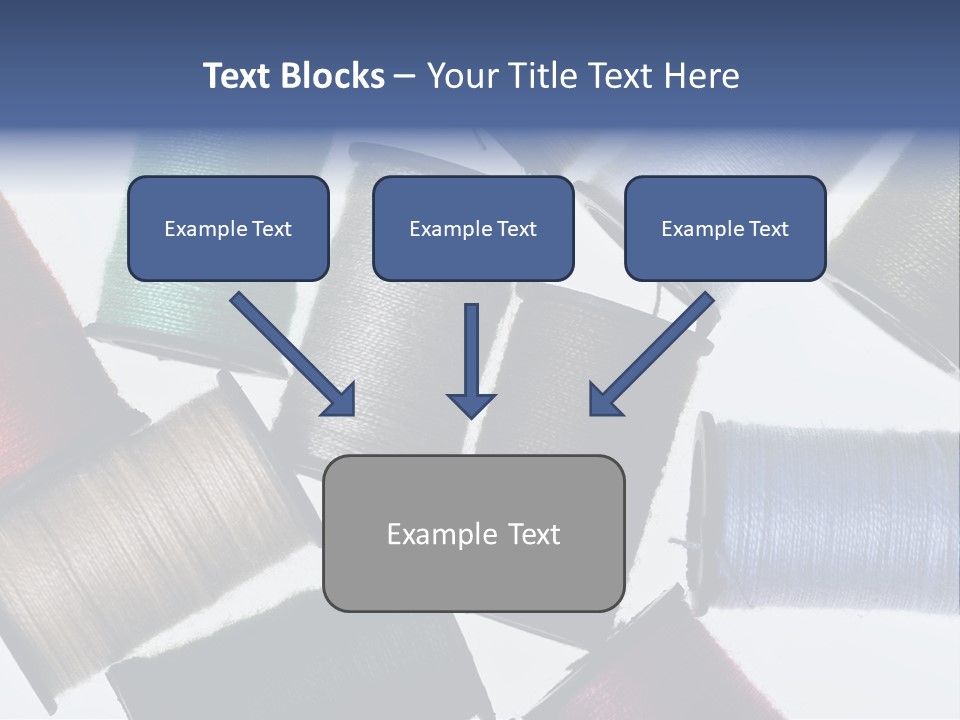 Needle Image Crafly PowerPoint Template