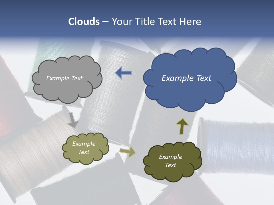 Needle Image Crafly PowerPoint Template