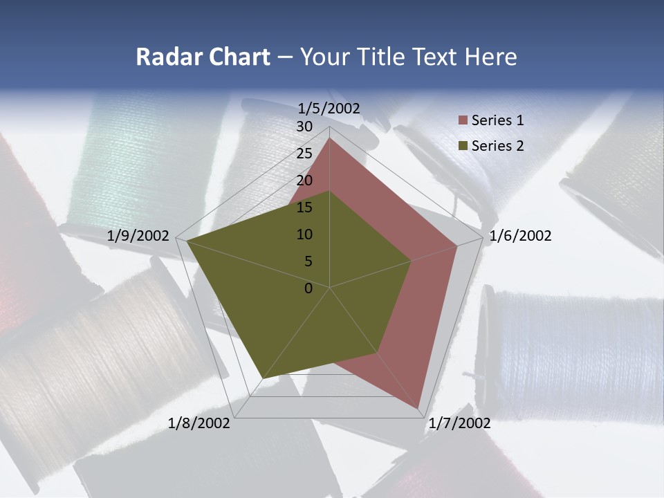Needle Image Crafly PowerPoint Template