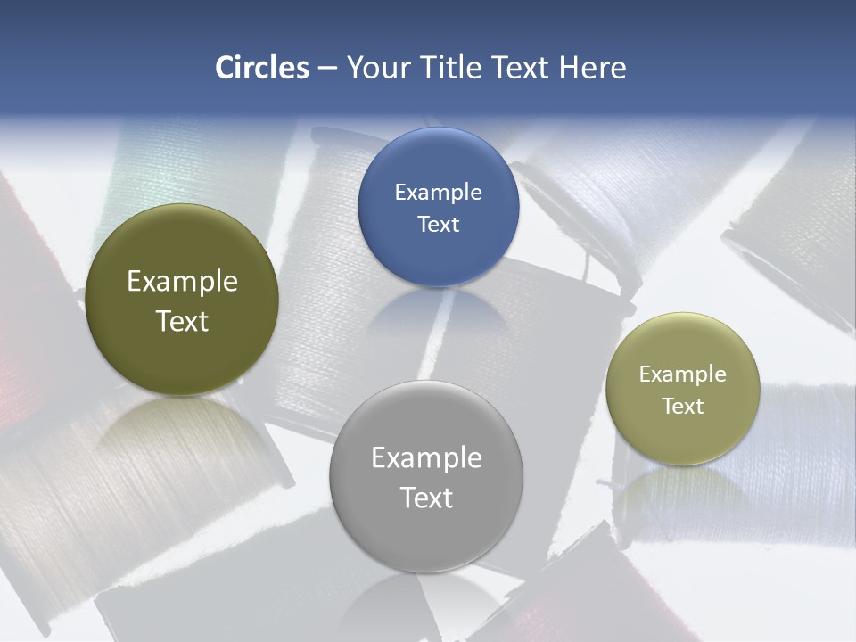 Needle Image Crafly PowerPoint Template