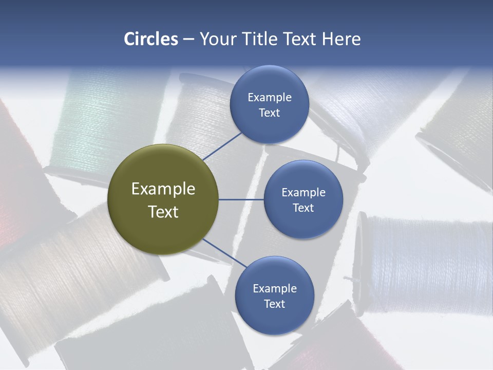 Needle Image Crafly PowerPoint Template