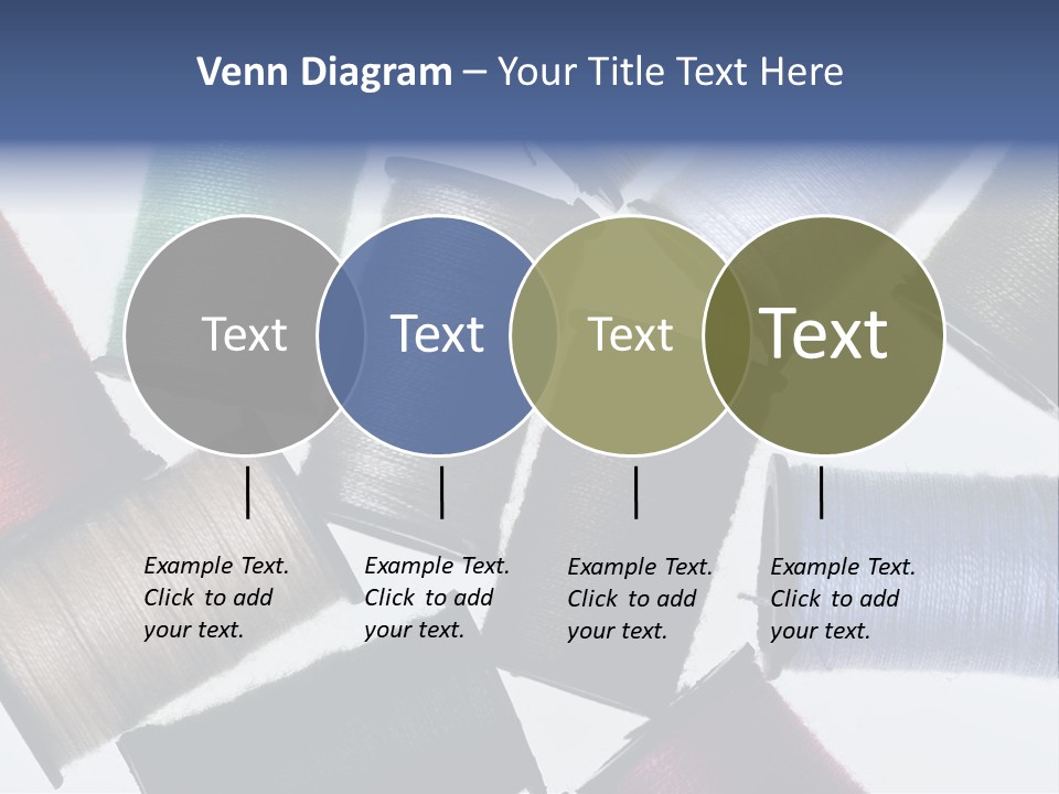 Needle Image Crafly PowerPoint Template