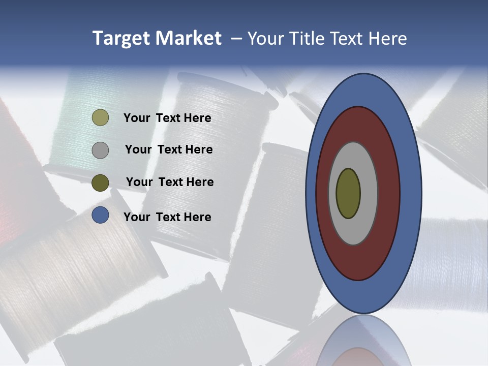 Needle Image Crafly PowerPoint Template