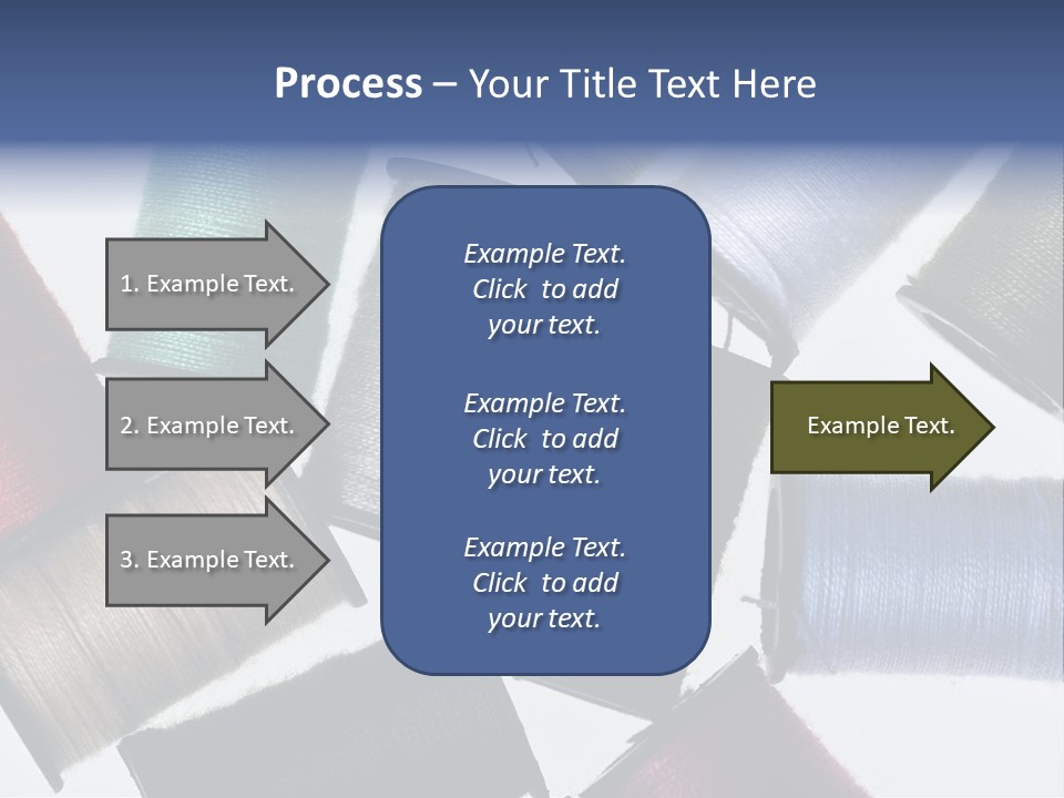Needle Image Crafly PowerPoint Template