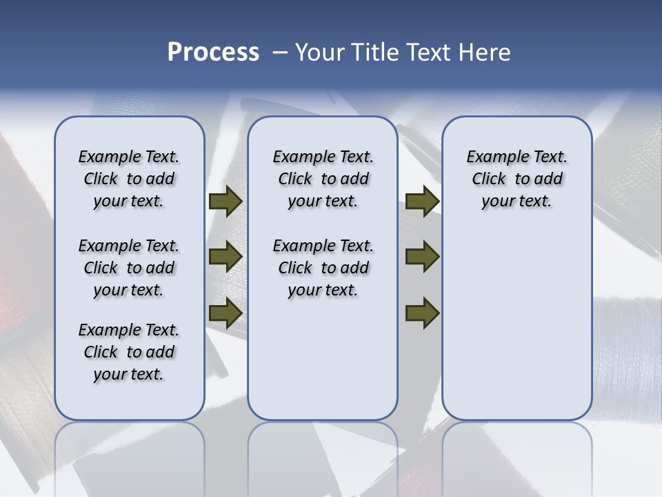 Needle Image Crafly PowerPoint Template