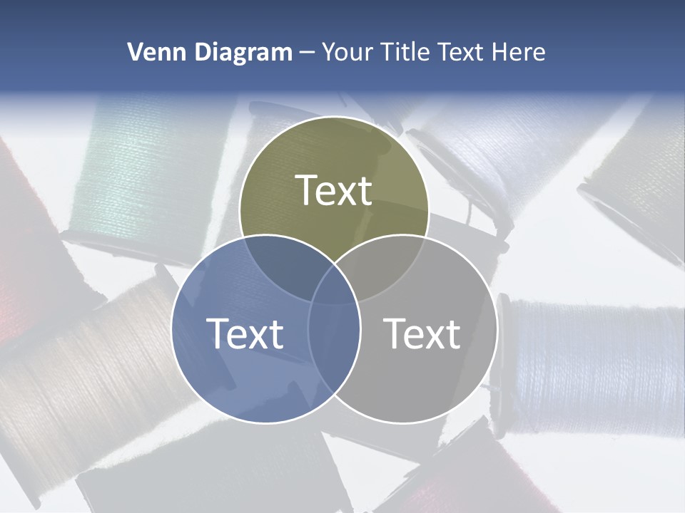 Needle Image Crafly PowerPoint Template