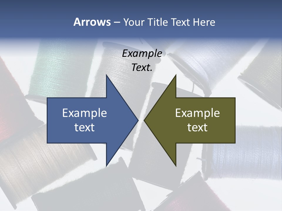 Needle Image Crafly PowerPoint Template