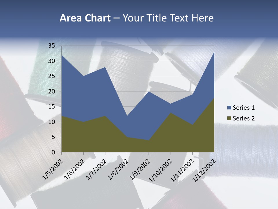 Needle Image Crafly PowerPoint Template