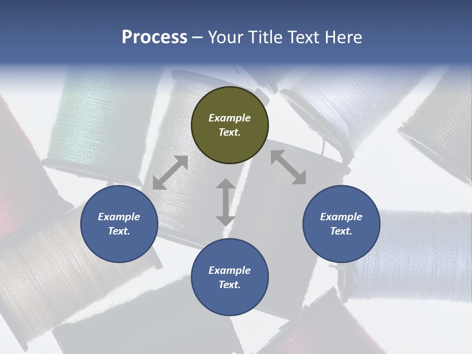 Needle Image Crafly PowerPoint Template