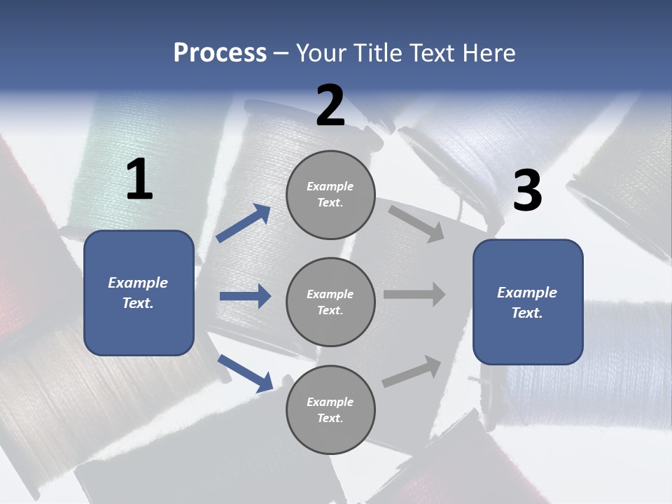 Needle Image Crafly PowerPoint Template