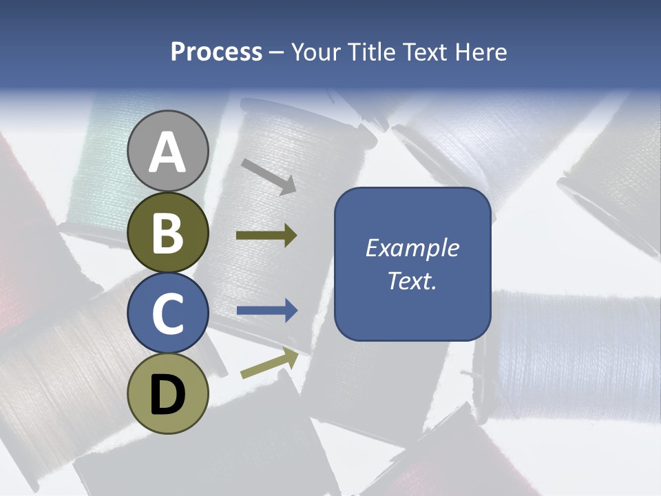 Needle Image Crafly PowerPoint Template