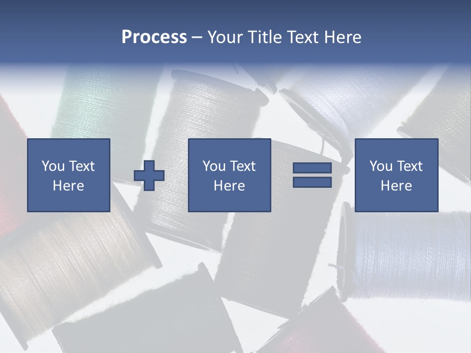 Needle Image Crafly PowerPoint Template
