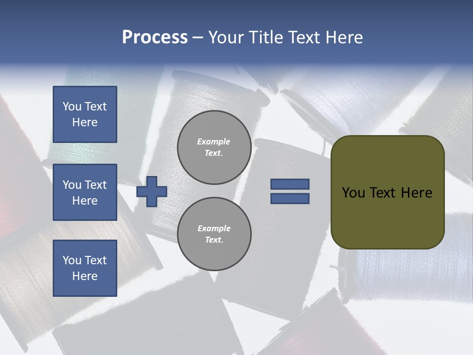 Needle Image Crafly PowerPoint Template