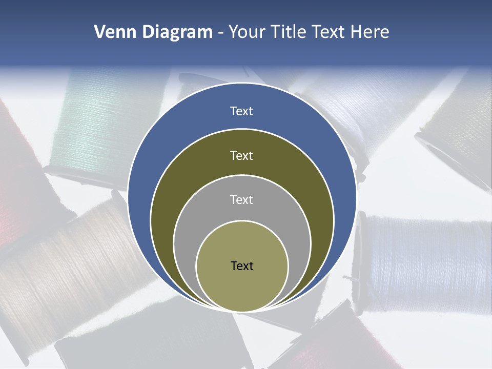 Needle Image Crafly PowerPoint Template