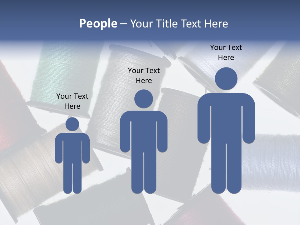 Needle Image Crafly PowerPoint Template